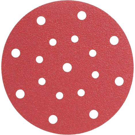 Disque abrasif - Radix - Pro - Velcro 150 mm - P60 - 17 trous (50 pcs)