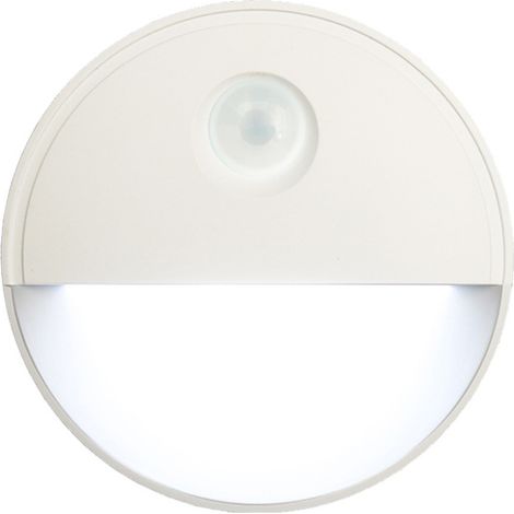 Veilleuse À Détecteur De Mouvement - Capteur Double Lumière + Corps Humain - Pour Armoire Chambre Couloir - Autonome Sur Piles - 3 Piles AAA - Fixation Adhésive Ou Magnétique (1/5)