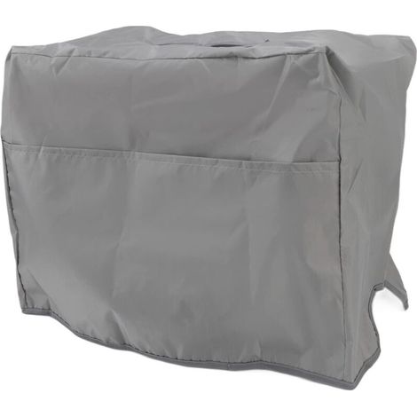 Funda para mesa de ping-pong, funda antipolvo de tela Oxford 210D para pista, color gris. (1/5)