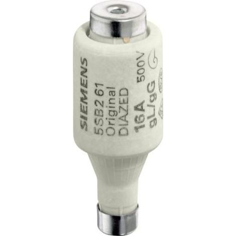 Siemens fusible de protección DIAZED 25A Tipo DII 500V