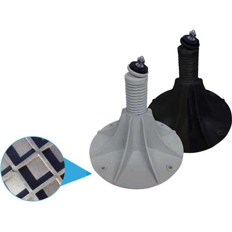 Bodenständer Bodenstütze h reg.180-260 ø50-300 mit Schraube und Mutter 250kg