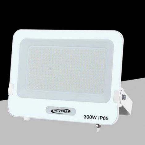 TRADE SHOP - Faro Proiettore Smd Led Floodlight 300 W Slim Ip65 Luce 3000k 4000k 6500k Ek05-300w - Bianco-Bianco Naturale      - (1/3)