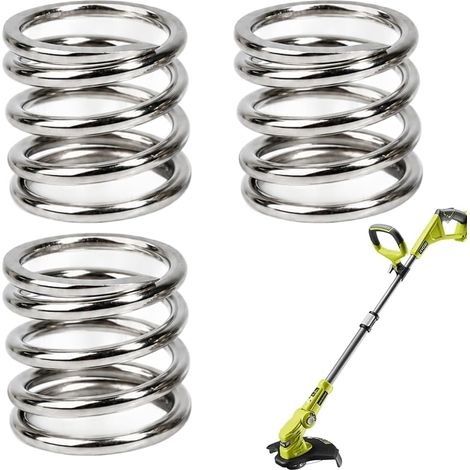 3 Ressorts de Compression Compatibles avec Makita DUR181, DUR181Z, DUR181RF, DUR140, DUR141, DUR141Z, DUR180Z, Ressort de Remplacement pour Débroussailleuse Makita (1/5)