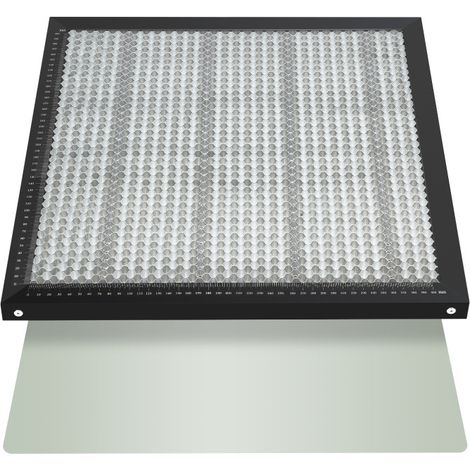 SWANEW Pannello e nid d'abeille nid d'abeille zincato laser de coupé e alluminio 400x400mm 7.5mm (1/5)