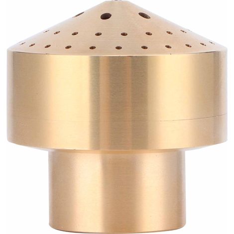 Buse de fontaine en laiton à filetage femelle, tête d'arrosage pour aménagement paysager, G1/2 20 mm (1/5)