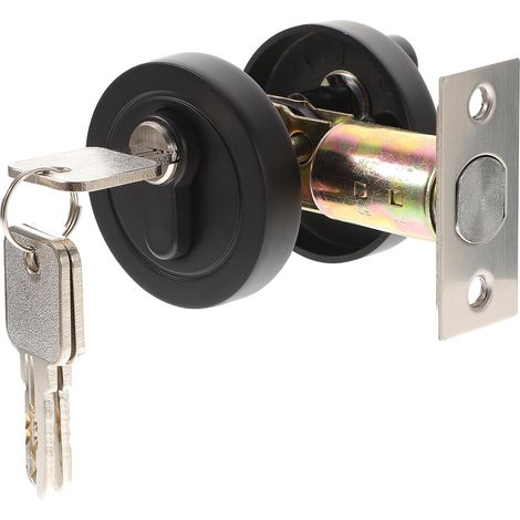 Residential Cylinder Deadbolt Interior Security Bedroom Control Access (1/5)