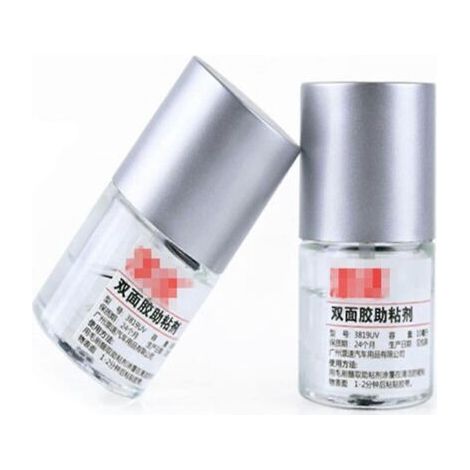Apprêt adhésif pour ruban adhésif en mousse automobile, promoteur d'adhérence 10 ml, outil d'application pour le covering de voitures et la fixation de ruban adhésif. (1/4)