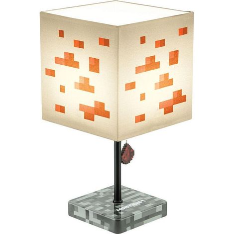 Paladone Minecraft lampe à poser métal et tissu 35 cm (1/4)