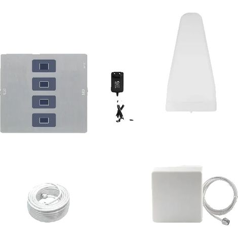Amplificador de señal celular, compatible con 4 bandas, construcción duradera, 800 2600 1800 2100 (1/2)