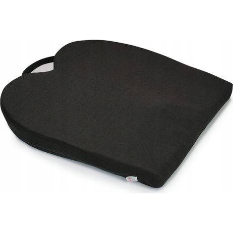 Cuña de asiento contorneada Valde S1 negra