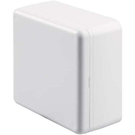 poly pool - scatola di derivazione da parete per canali 67 mm x 67 mm x 32 mm bianca