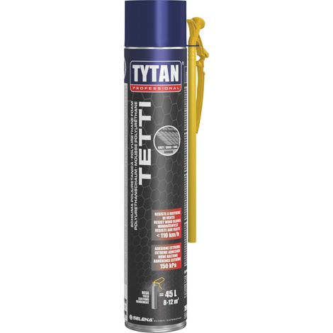 Tytan SCHIUMA POLIURETANICA TETTI MANUALE ml. 750 12.00 pz