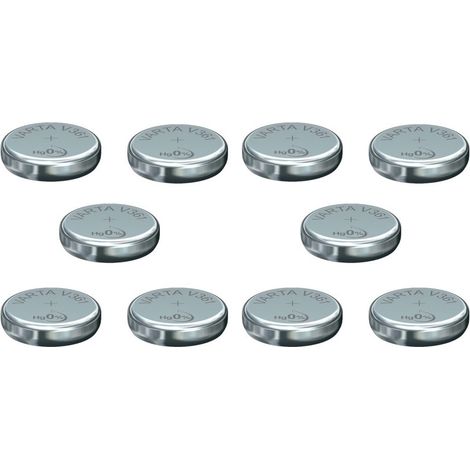 .10 piles Varta 361 SR721W.