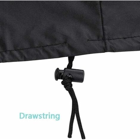 Couverture De Piscine Carré Bâche Solaire pour Piscine, Cordon D'ourlet Élastique Couvercle de Spa étanche Couverture de Protection extérieure pour Piscine, Noir 218×218×30cm (1/5)