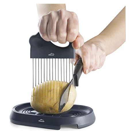 Utensile Lacor hasselback cutter acciaio inox 18x10 cm (1/4)