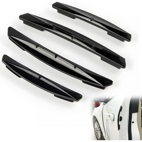 4er Set Auto Türkantenschoner Schwarz, Carbon Optik, Universell (1/5)