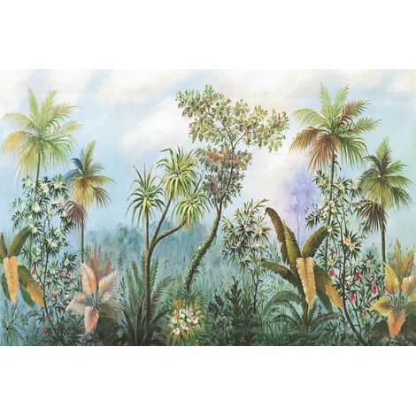 Papier peint panoramique - Forêt tropicale - 130 cm x 87 cm (1/2)