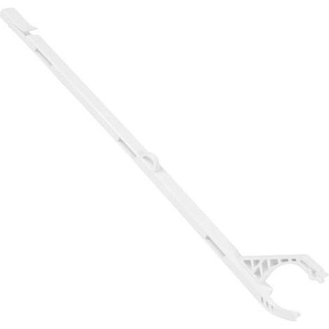 Garniture de clayette gauche pour Réfrigérateur avec verrou d'abattant AEG 2231123031 (1/3)