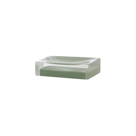 Gedy Soporte de Jabón de Apoyo Rainbow Verde 11x7x3 Cm RA11 07
