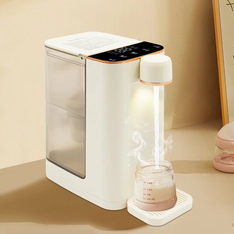 Heißwasserspender, 3L 2000W Hocheffizienter und Sicherer Warmwasserbereiter mit Kindersicherungsschloss-Wasserbereiter Instant-Wasserkocher, Passend für Heißen Tee, Kaffee, Babynahrung
