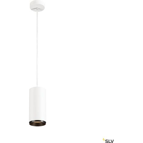 Suspension LED NUMINOS® L intérieur blanc/noir LED 28W 36° UGR  19 - SLV - 1004343 (1/4)