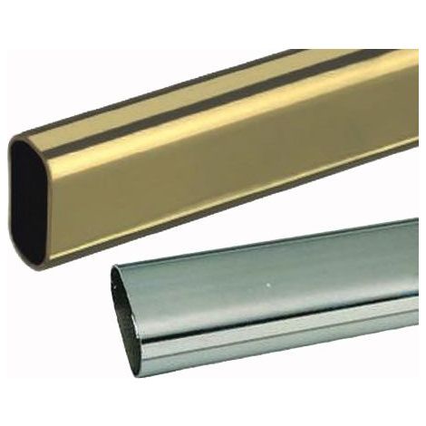 TUBO P/ARMADI-CROMATO-OVALE MM.30X15