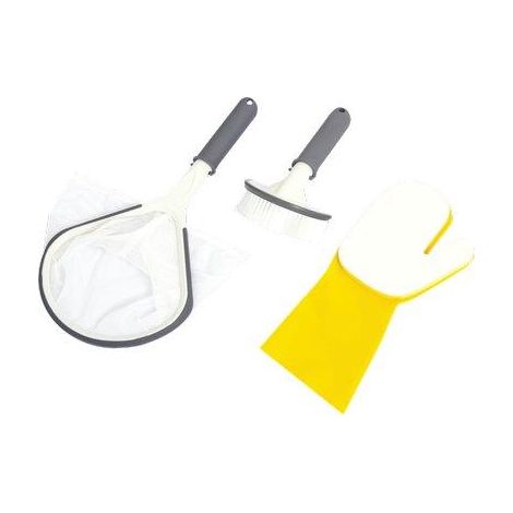KIT PULIZIA SPA LAYZ 60310 BESTWAY  RETINO+SPAZZOLA+GUANTO