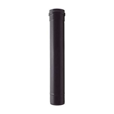 TUBO PELLET LIGHT NERO OPACO SAVE CM 8 H.CM 50
