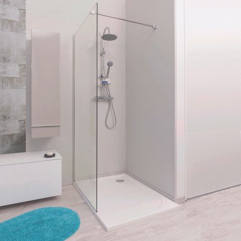 ONDEE - Mamparas de baño ITALIANA - vidrio templado - transparente - 80x200x0,8cm (1/4)