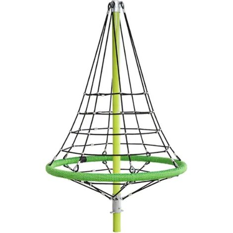 Araknos 1203 Parc pour enfants pyramide renforc&eacutee par une corde 187x270hcm souterrain - 1 Kg