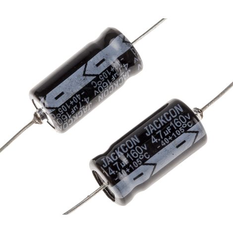 Condensateur RS PRO 4.7µF, 160V c.c.