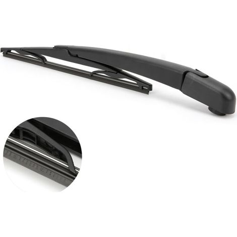 Balai d'essuie-glace arrière, bras d'essuie-glace arrière + balai, pour Peugeot 3008 2009-2016 lunette arrière (1/4)