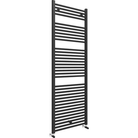 LAZZARINI Scaldasalviette Termoarredo Nero Dritto 1703 X 500 Mm (1/2)