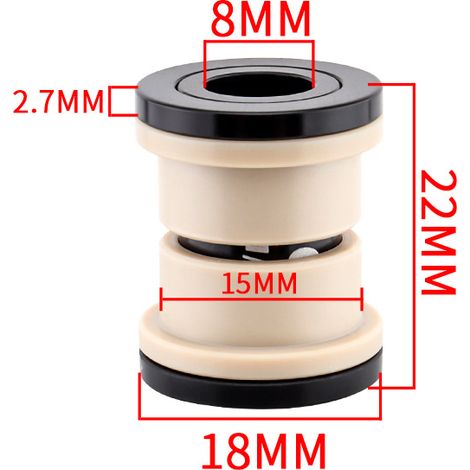Kit de amortiguador trasero para bicicleta de montaña DH Fox para Rockshox de 22 mm (1/5)
