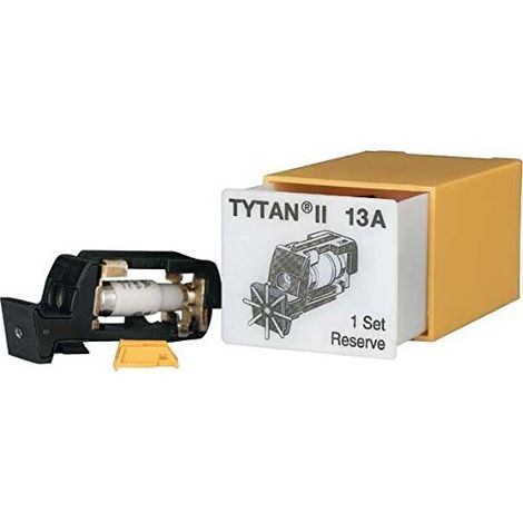 EATON 289974 FUSIBLE MÂLE AVEC BLINKME SHOULDER ET SÉCURITÉ D02, 40 A, 60-400 VAC, GL/GG, SET COMPOSÉ DE 3 PIÈCES