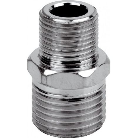 Viti doppie cromate ridotte con 7 filetti  Pollici: 3/8 x 1/2 (1/3)