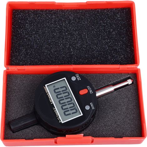 Sonda de comparación digital IP54 de 0,001 mm (0,00005 pulg.), instrumento de medición electrónico industrial de alta precisión de 0 a 12,7 mm. (1/5)