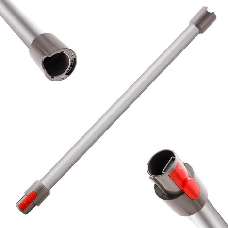 Ersatzteile Verlängerungsrohr für Dyson V7 V8 V10 V11 V15 Staubsauger, Saugrohr Länge 73 cm, Rohr Ersatz für 969109 (Silber)