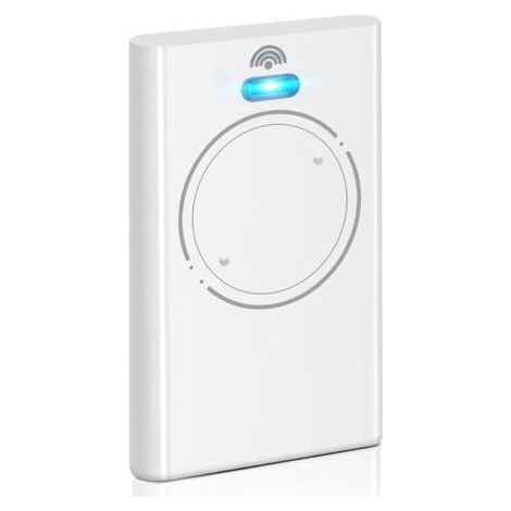 Télécommande pour ouvre-porte de garage 868 MHz compatible avec XT2 868 SLH LR, 2 canaux, blanc (1/5)