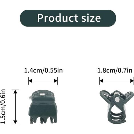100 clip di supporto per piante rampicanti e orchidee, supporti da giardino in plastica, fissaggi per fiori e paletti per piante - ALTRO (1/3)