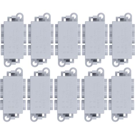 Connecteurs Rapides Y-16 Multicouches, 10 Pièces, Haute Isolation, Ignifuges, Puissance Élevée, Raccordement Multipolaire Rapide (1/5)