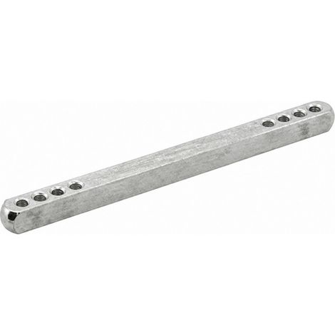 Vierkant gebohrt 7x80 mm Türgriff, 2 Stück