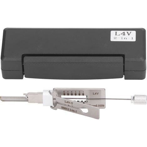 2-in-1-Zivildecoder, tragbarer Edelstahl-Reparaturhaken und Werkzeugset für L4V T (1/5)