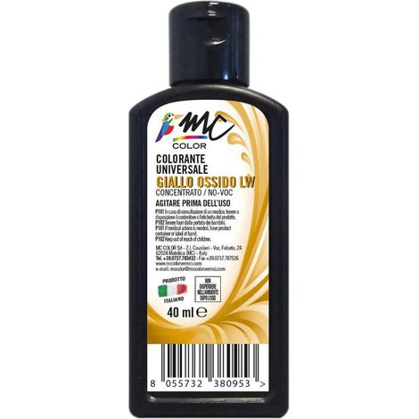 Colorante universale concentrato - 40 ml / Giallo ossido LW (1/5)