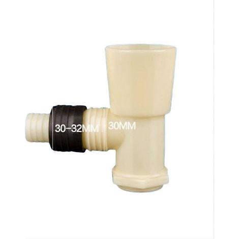 Washing Machine Floor Drain Special Elbow Slant Tee Floor Drain Joint Drainage Pipe Sewer Accessories( ) (1/2)