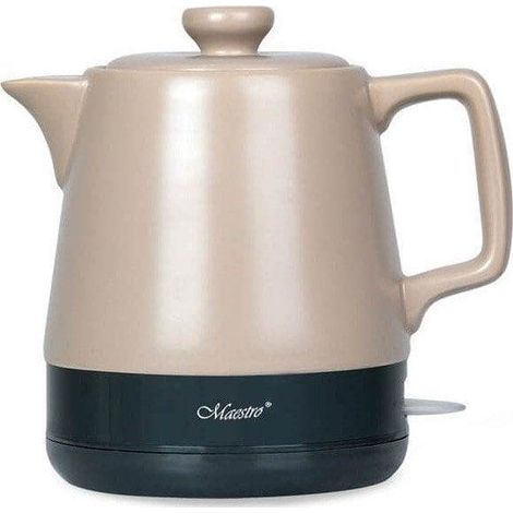 Maestro MR-071 Bouilloire électrique blanche 1 litre