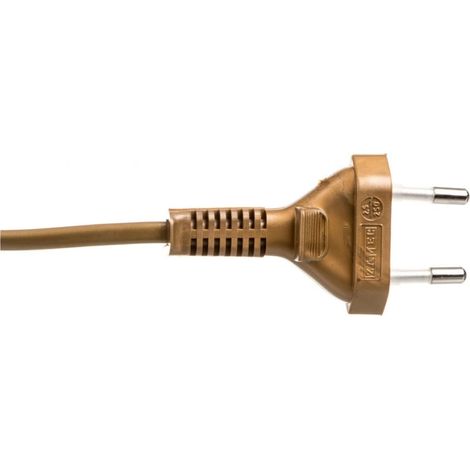 Cavo di collegamento con interruttore SP/W-190cm oro SP/W-190/2X0.5/-ZLO YNS10000504