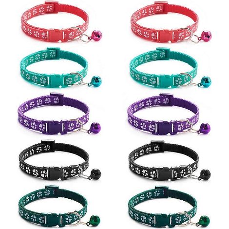 Colliers d'identification pour chiots et chatons - Colliers souples et réglables (1/4)