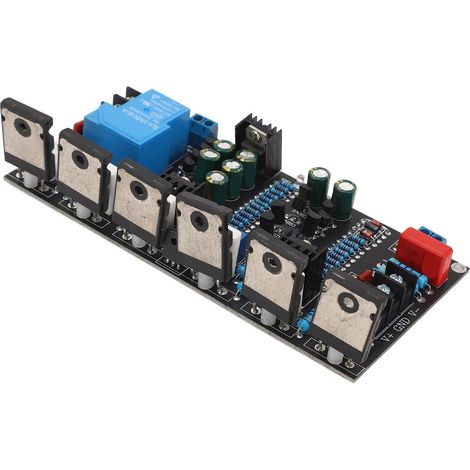 Carte amplificateur de puissance 300W, canal unique, Module d'amplification arrière Audio 1943 + 5200, DC ± 20-12V