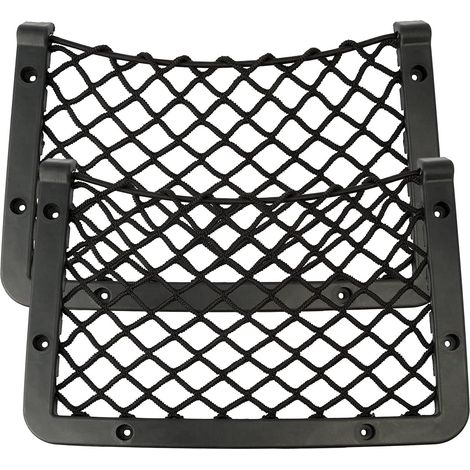 Aufbewahrungsnetz – 2-teilig – Nylon – Erweiterbarer Organizer – Kofferraum/Wohnmobil – 32 x 21 cm (1/5)